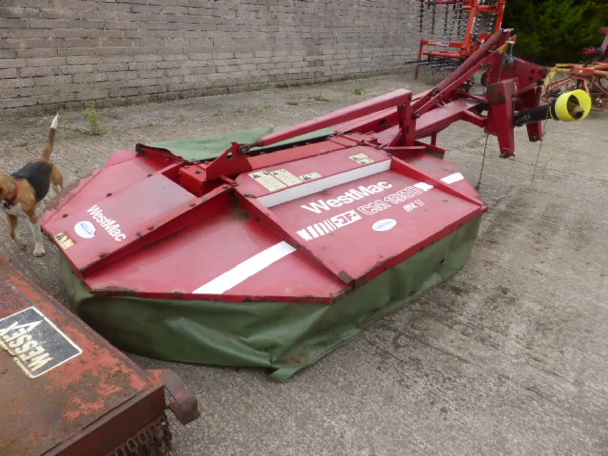 JF Westmac CM1900 Side Mounted 2 Drum Mower - Image 1