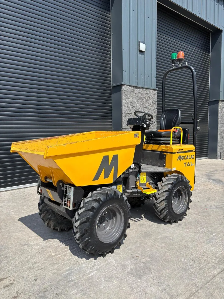 2023 Mecalac TA1EH Dumper choice of 4 - Image 2