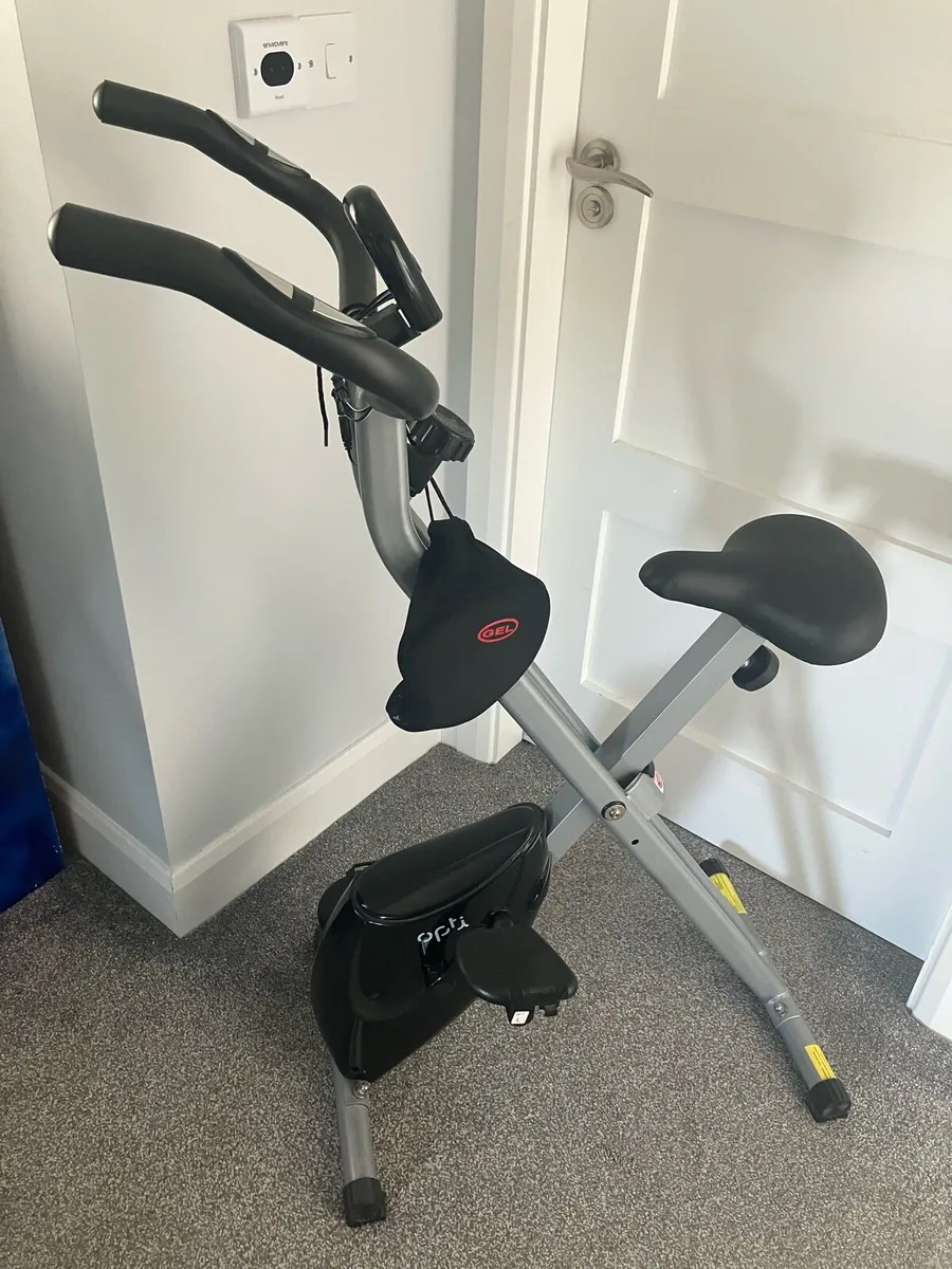 Opti Folding Magnetic Exercise Bike - Image 1