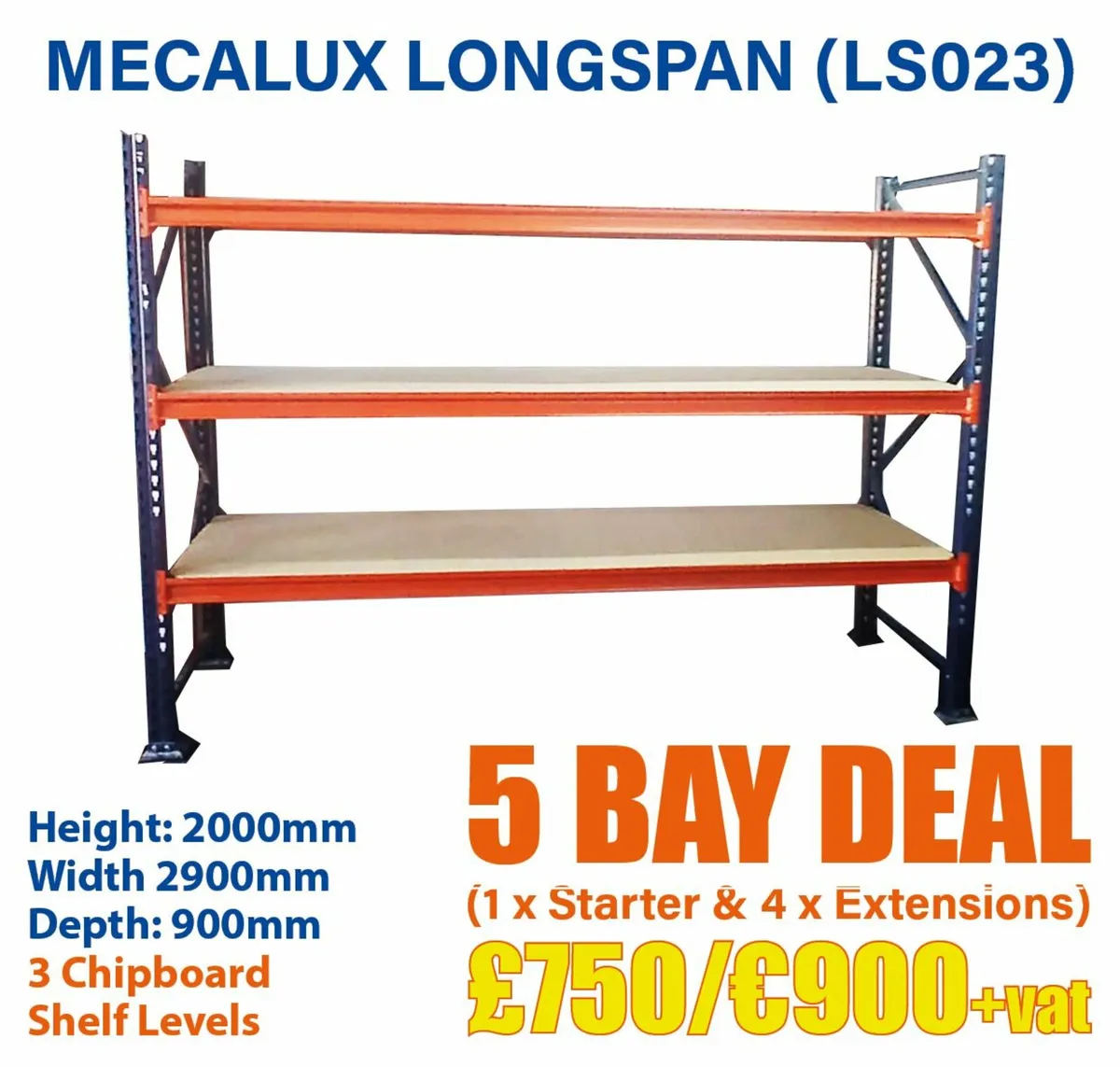 Used Garage Shelving (ref:LS023) - Image 2