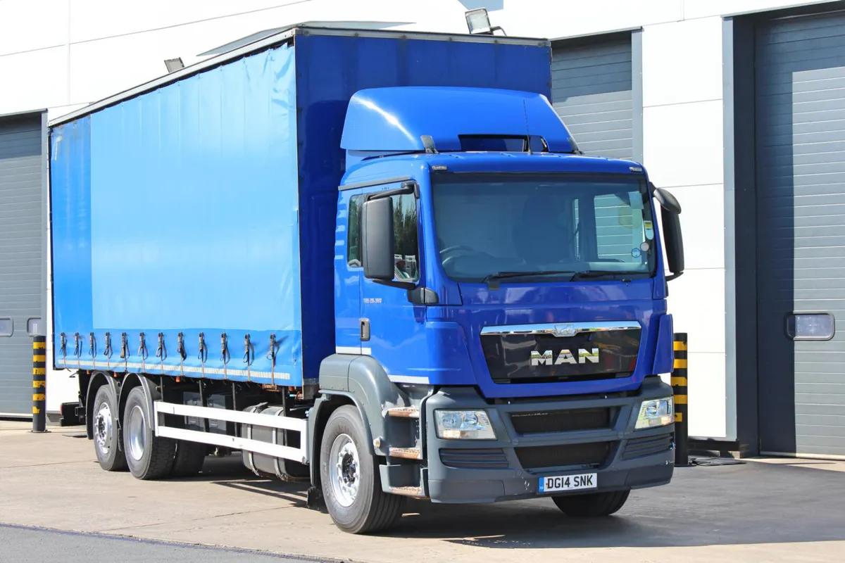 2014 (14) MAN TGS 26.360 CUTRAIN SIDER (EURO 5) - Image 1