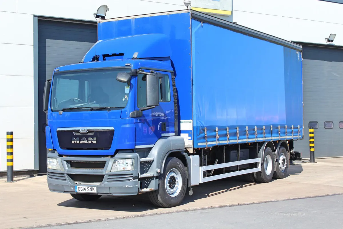 2014 (14) MAN TGS 26.360 CUTRAIN SIDER (EURO 5) - Image 3