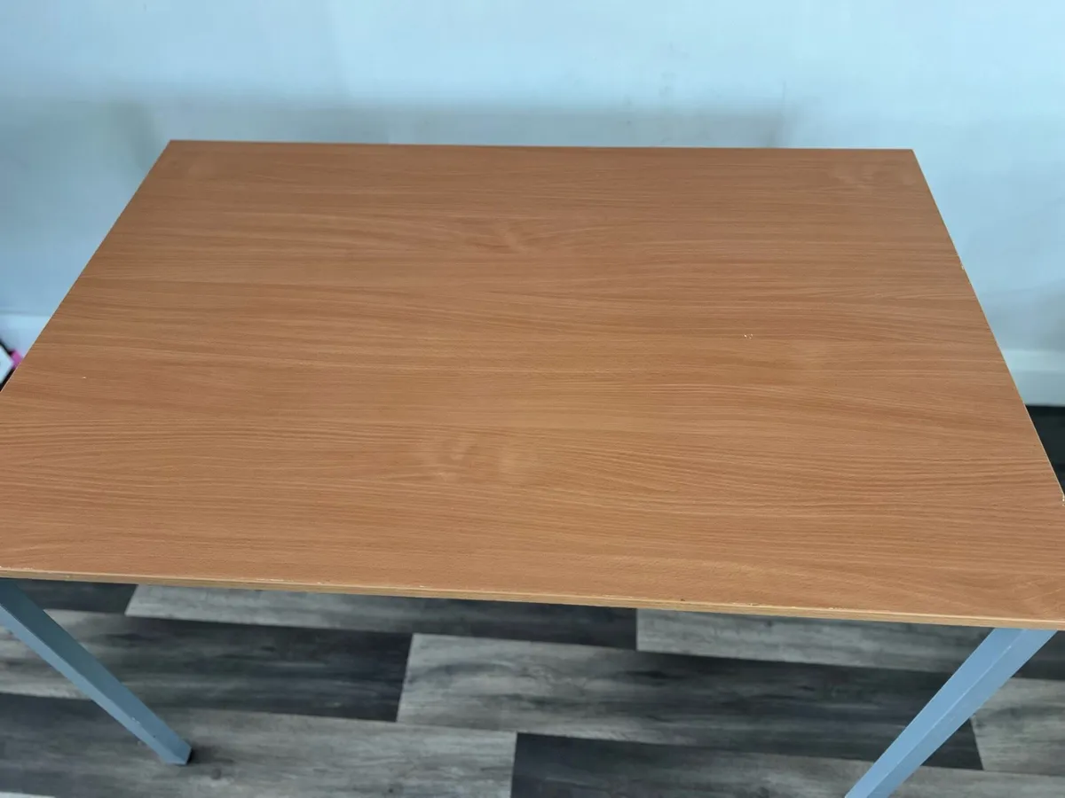 5x Very sturdy desk/ table / office 120cm/76cm - Image 2
