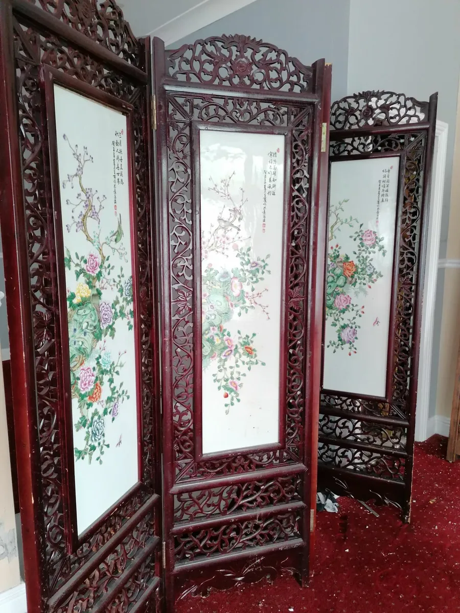 Chinese Picture & Room Divider - Image 1