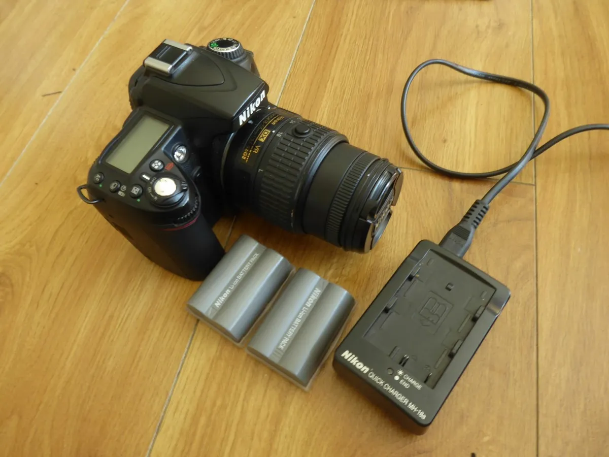 Nikon D-90 Digital camera with two batteries - Image 1