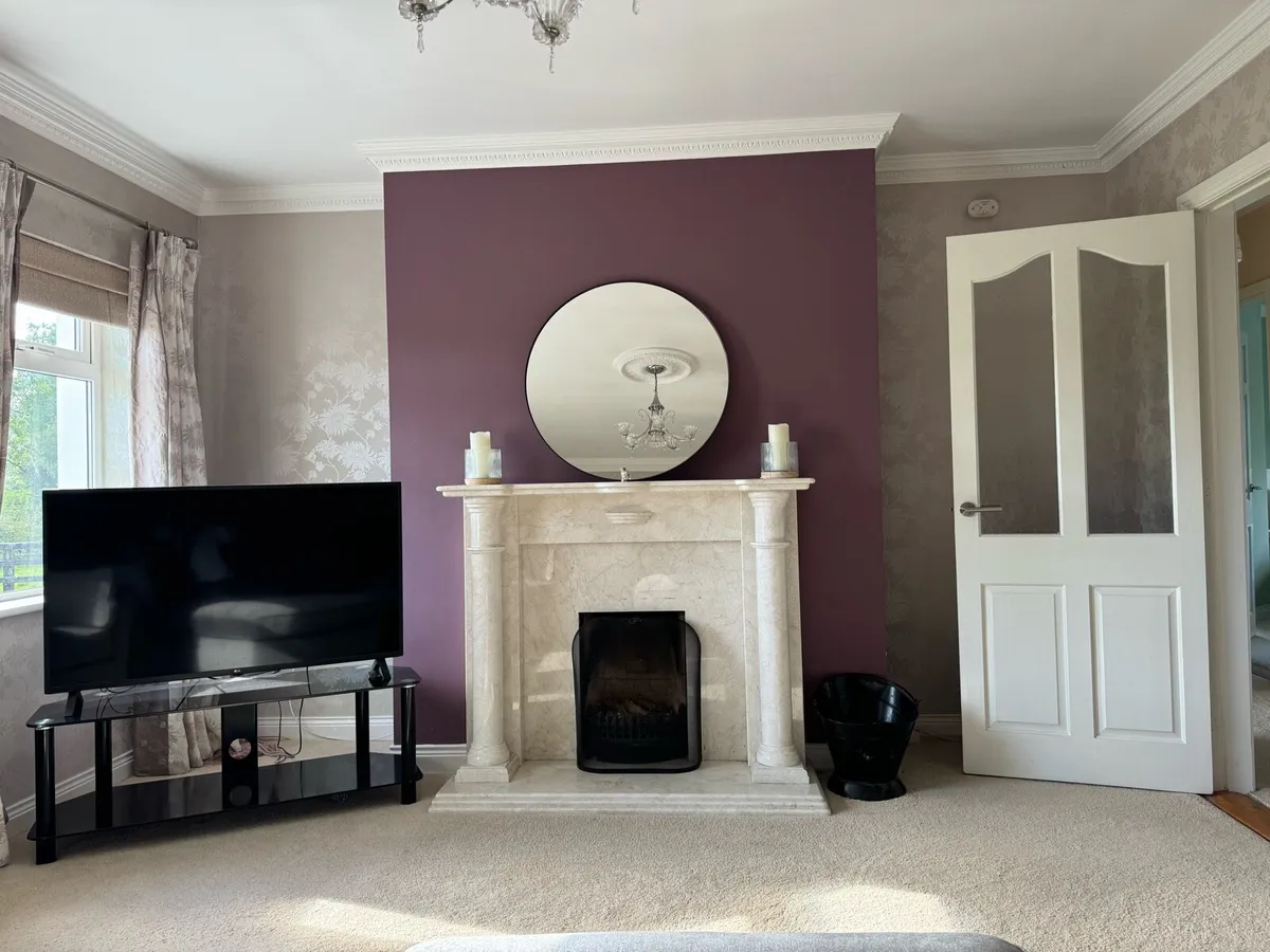 Italian Marble fire place - Image 3