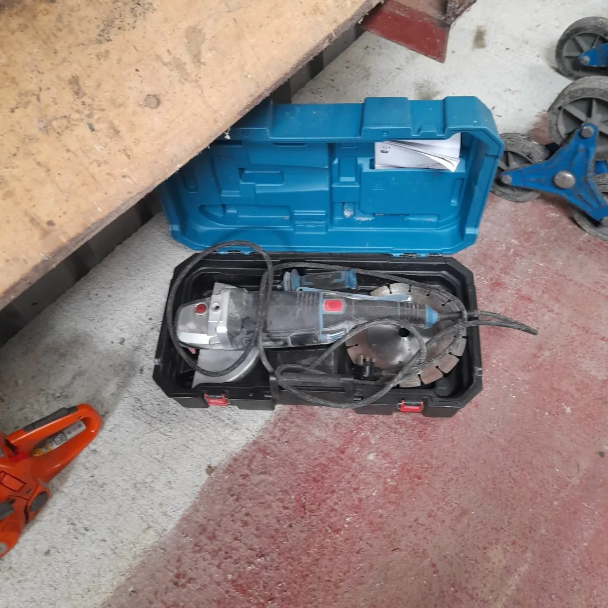 Angle Grinder, Gun Safe and Quad Sprayer - Image 1