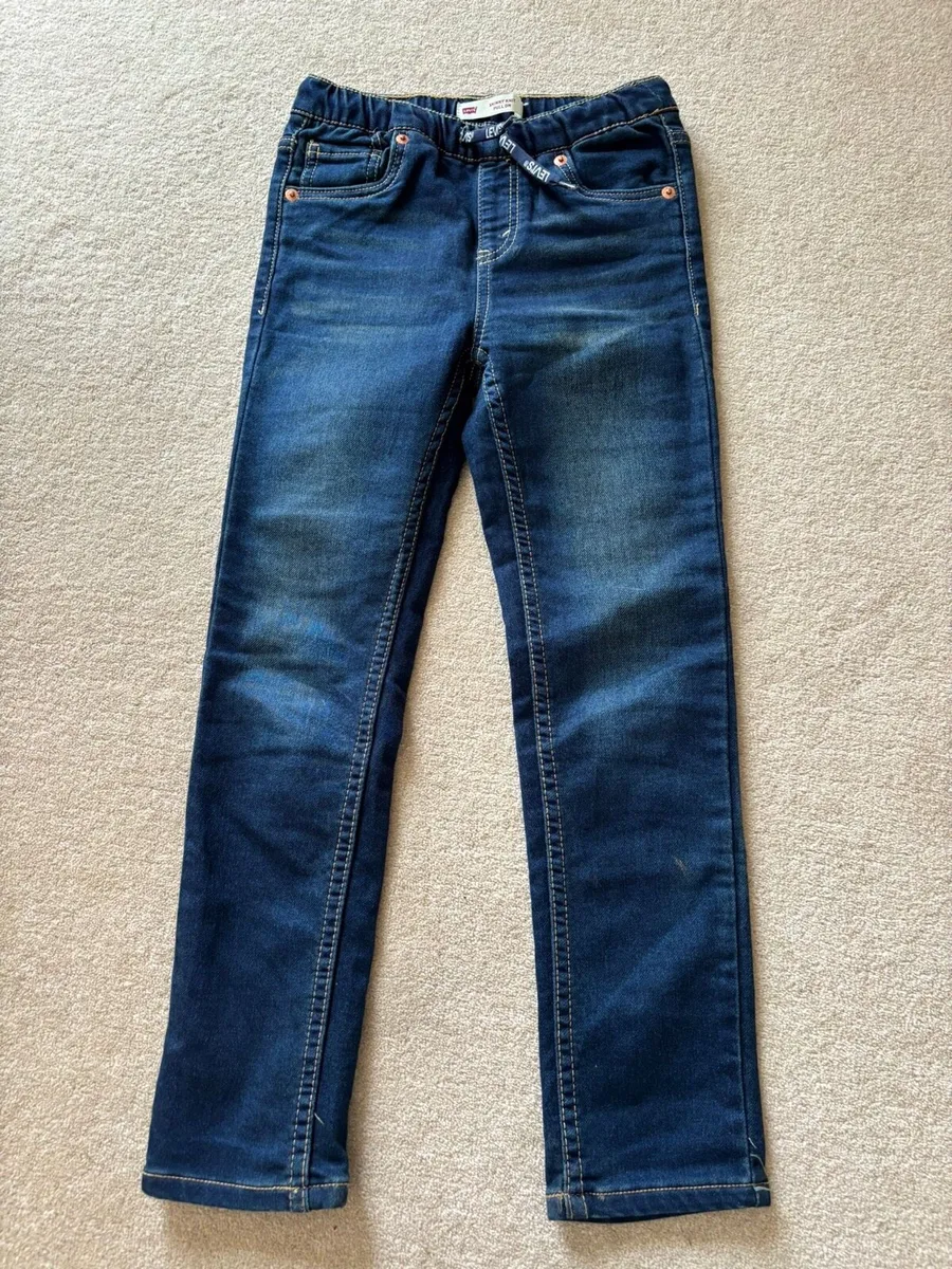 Levi’s denim skinny joggers age 7-8 - Image 1