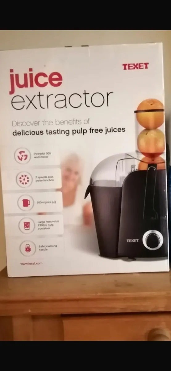 Texet Juicer 600ML Jug with 500 watt motor
