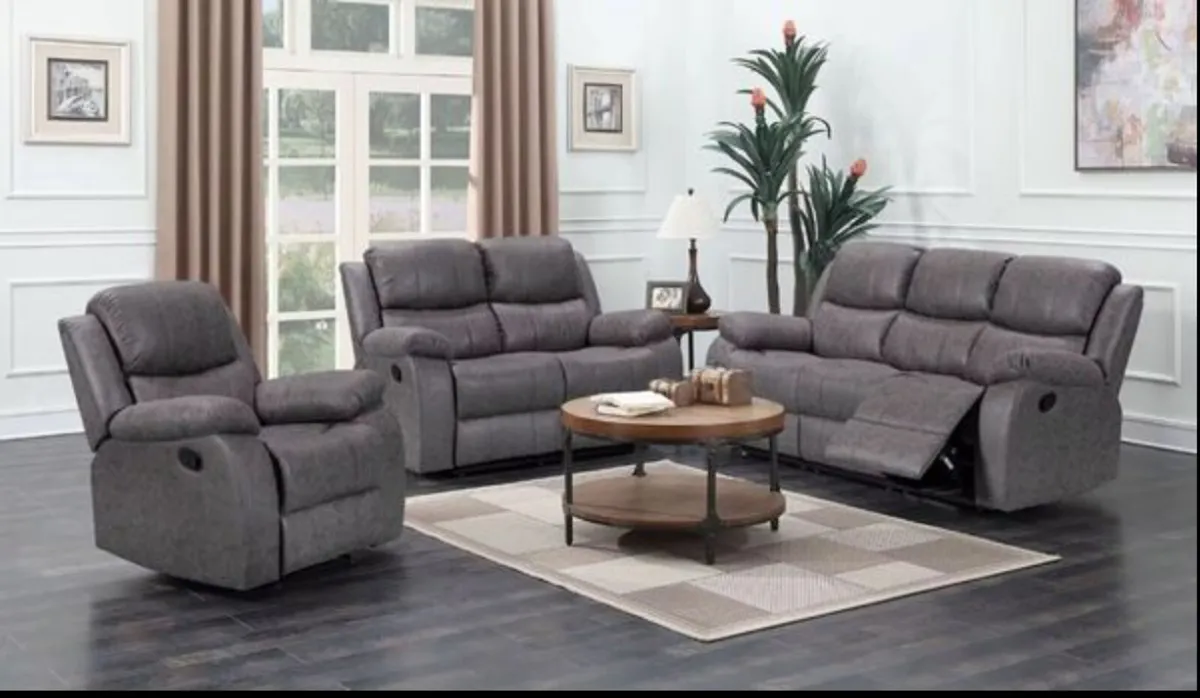 New 3+2+1 fabric sofas - Image 4