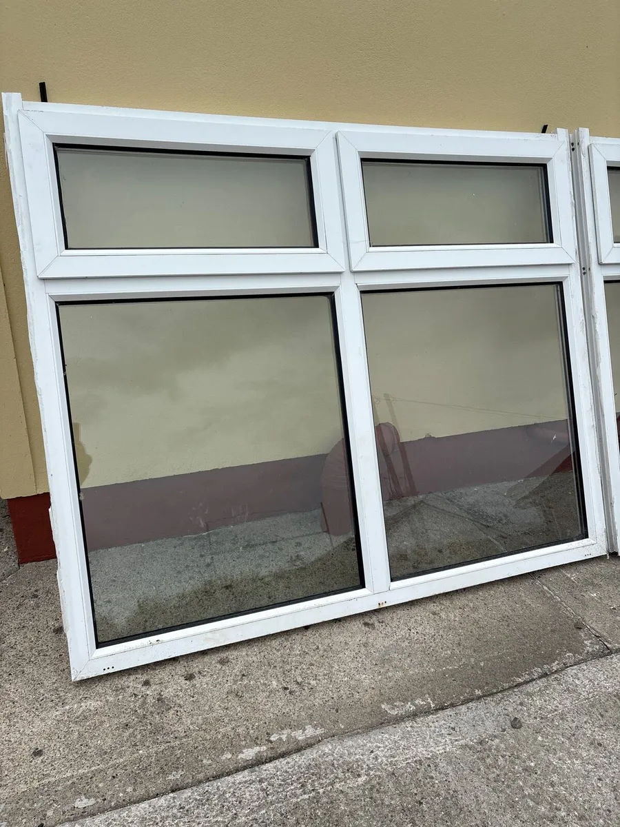 White PVC Double Glazed Window - Image 1