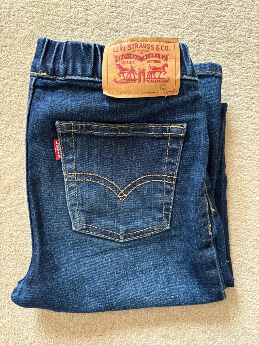 Levi’s skinny jeans age 7-8 - Image 2