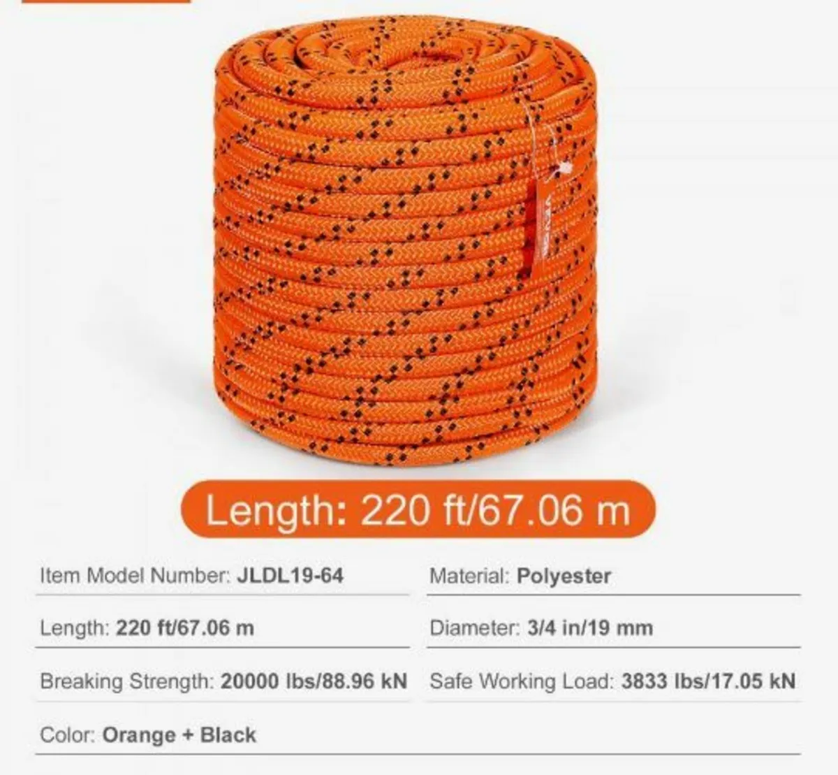 Arborist Tree Climbing Rope Double - Image 4