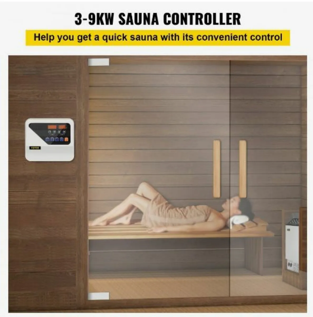 External Sauna Heater Controller for 3KW-9KW - Image 2
