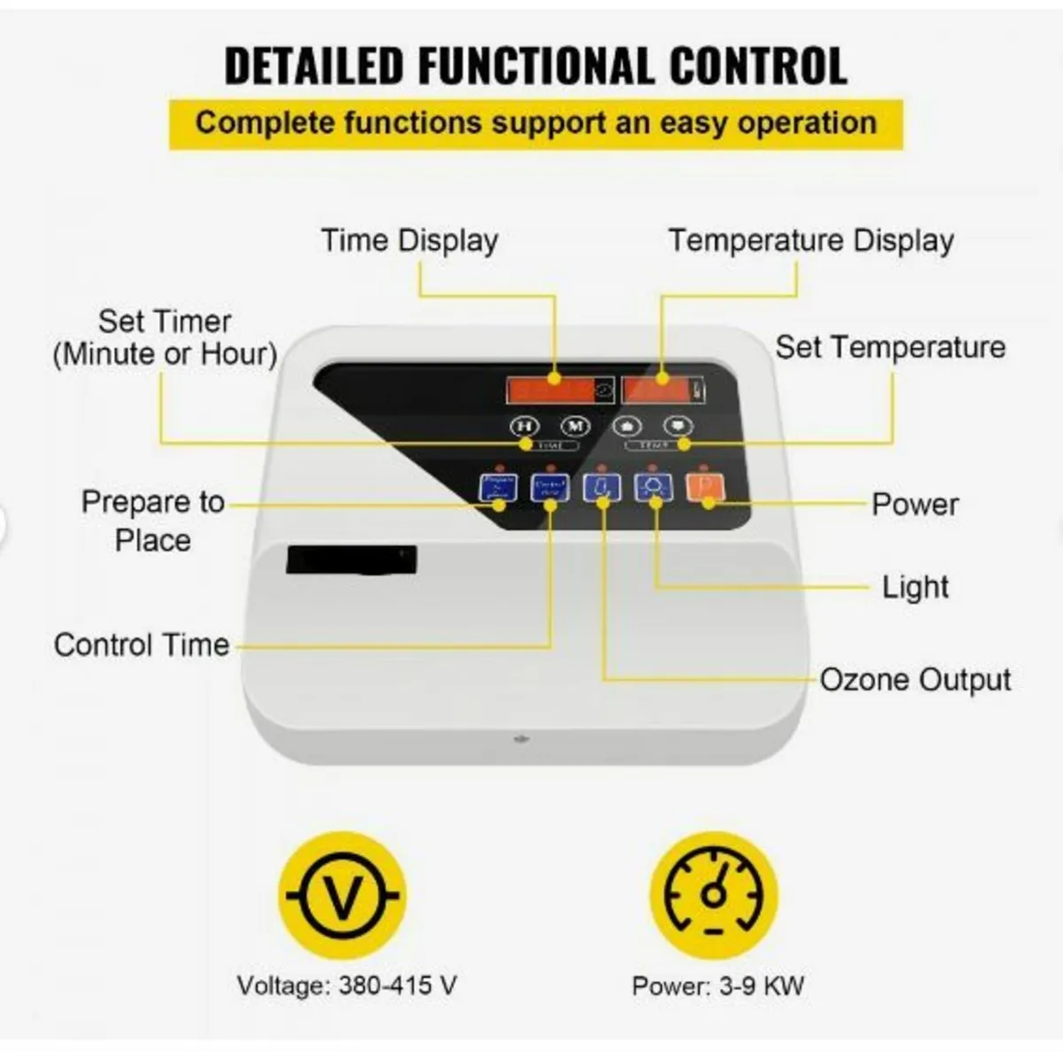 External Sauna Heater Controller for 3KW-9KW - Image 3