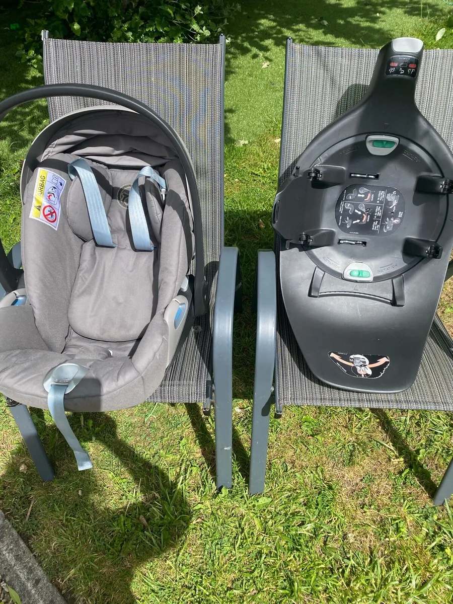 Cybex t cloud platinum baby car seat - Image 1