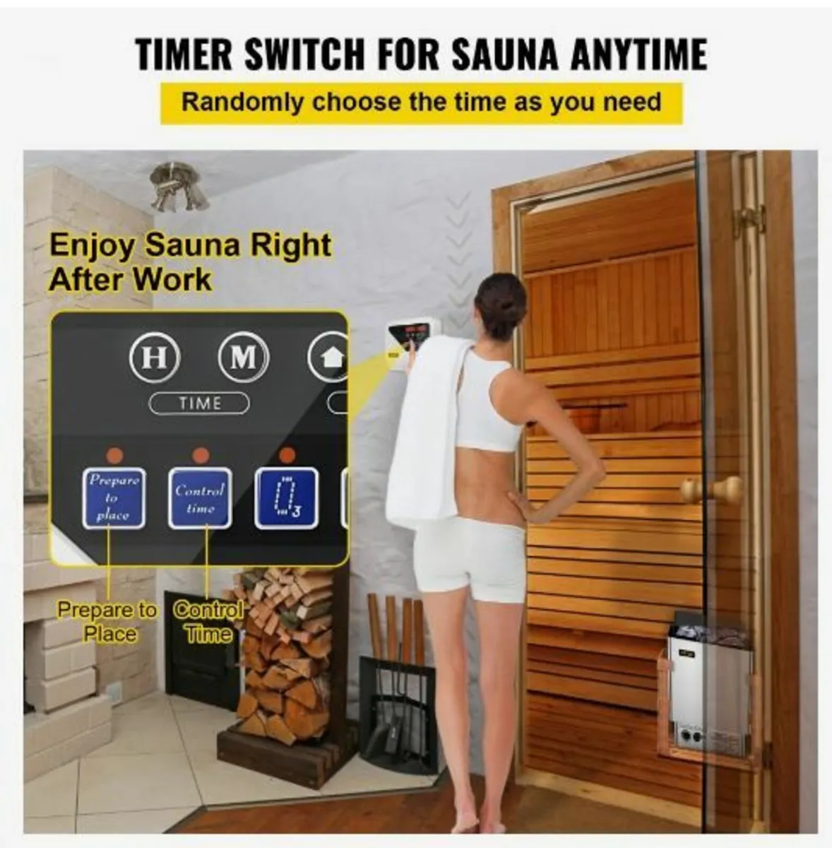 External Sauna Heater Controller for 3KW-9KW - Image 4