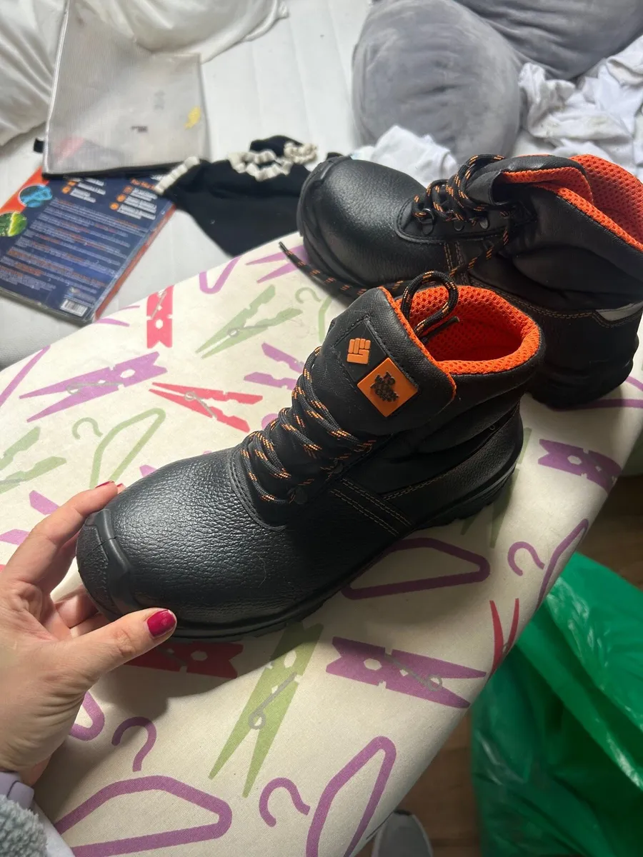 Work boots steel toe safety - Image 1