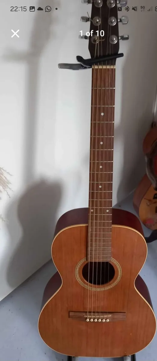 Handmade 3/4 size seagull guitar - Image 1