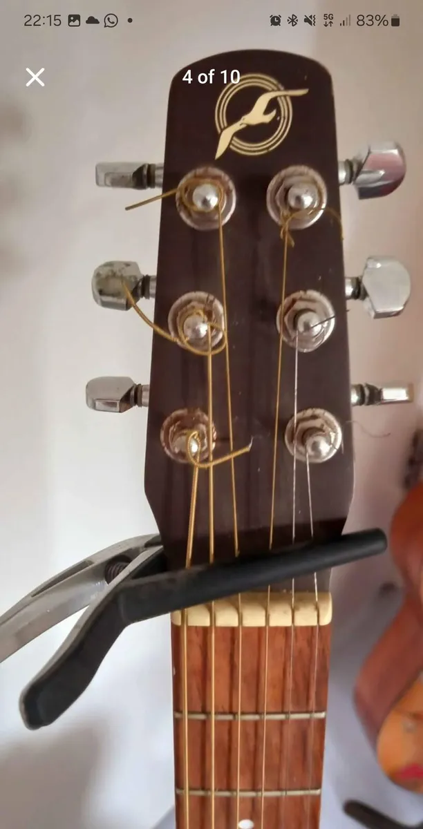 Handmade 3/4 size seagull guitar - Image 3