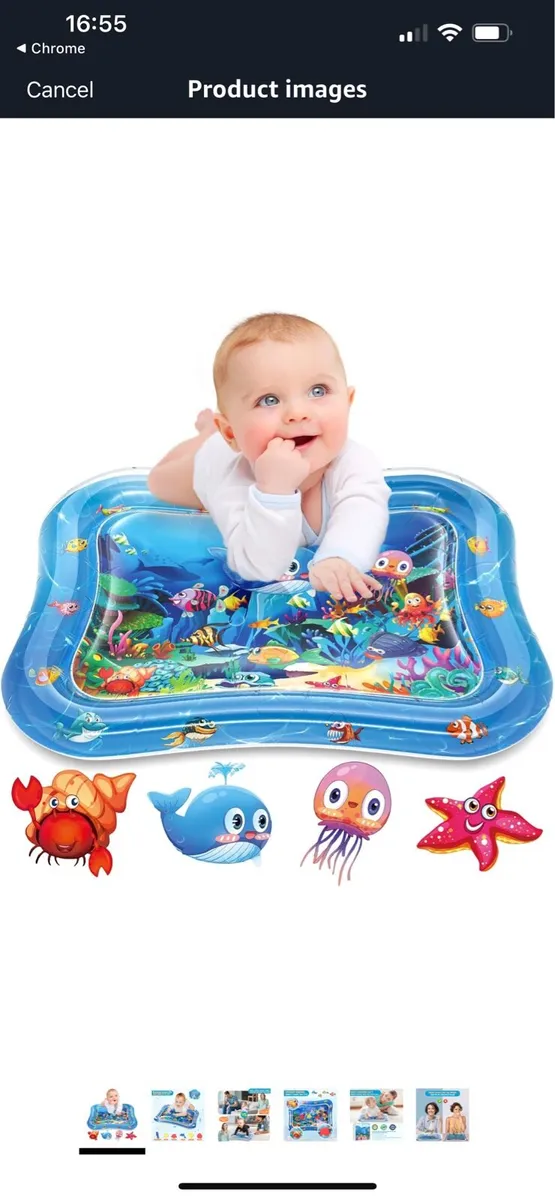 Tummy Time Water Mat - Image 3