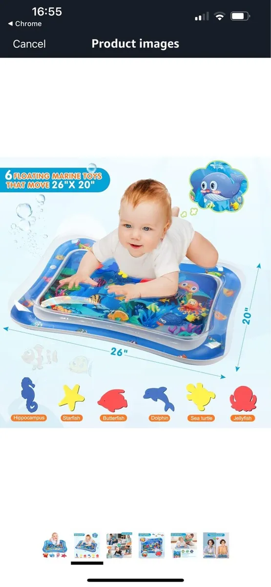 Tummy Time Water Mat - Image 4