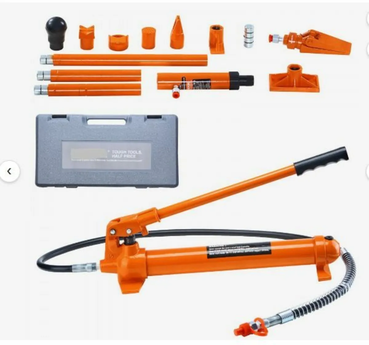 12 Ton Hydraulic Jack Air Pump Lift Ram - Image 1