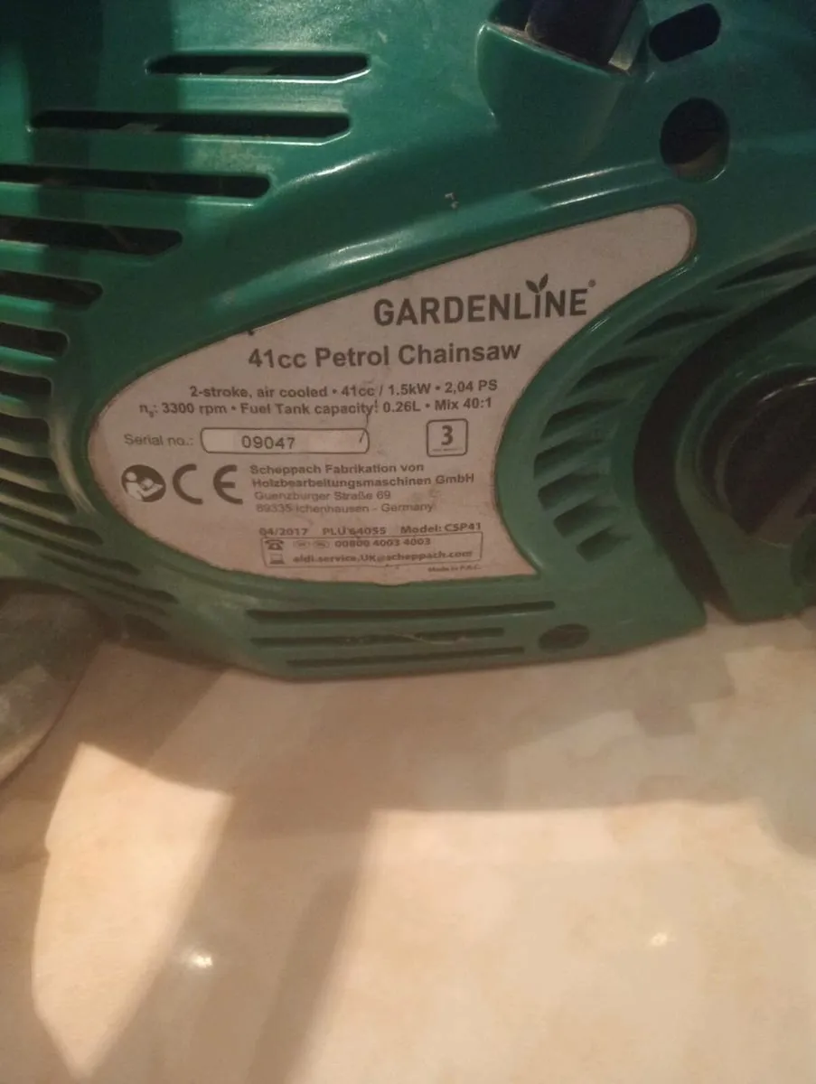 Gardenline 41cc chainsaw 16" - Image 3