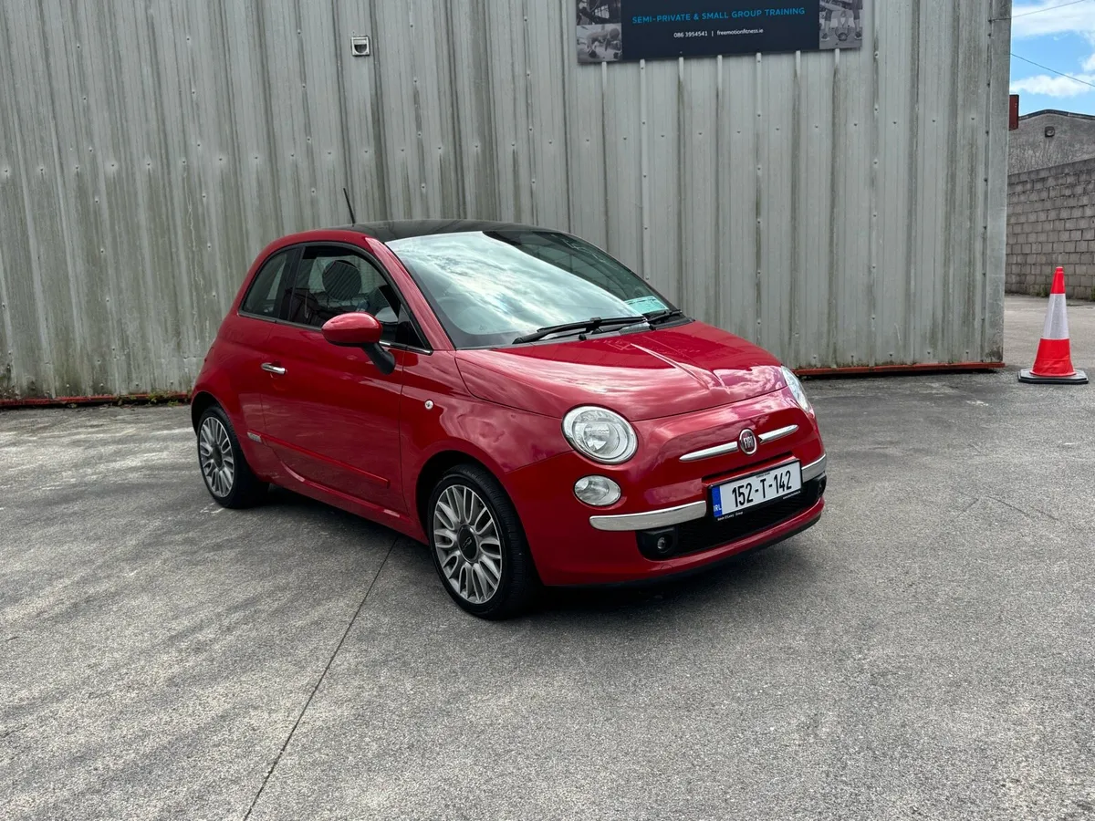 Fiat 500 2015 high spec full leather - Image 1
