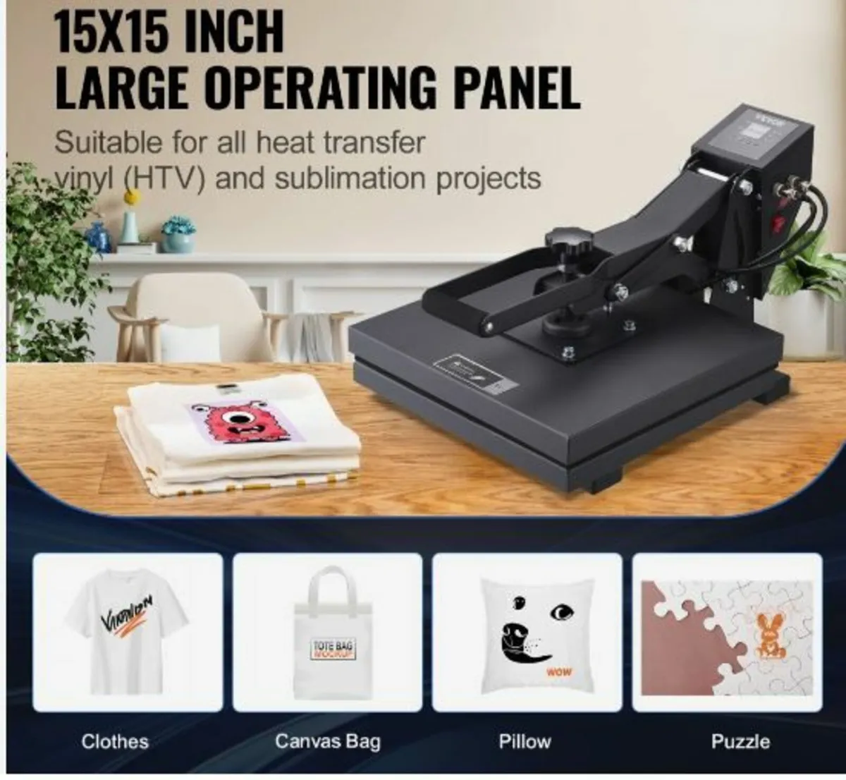 Heat Press Machine 15 x 15 in - Image 2