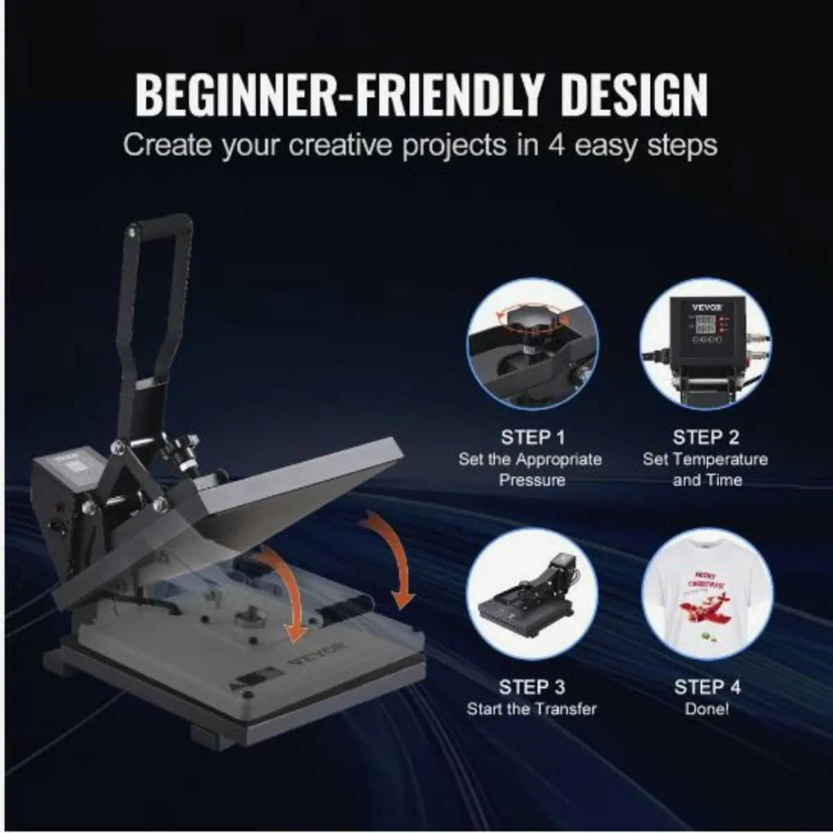 Heat Press Machine 15 x 15 in - Image 3