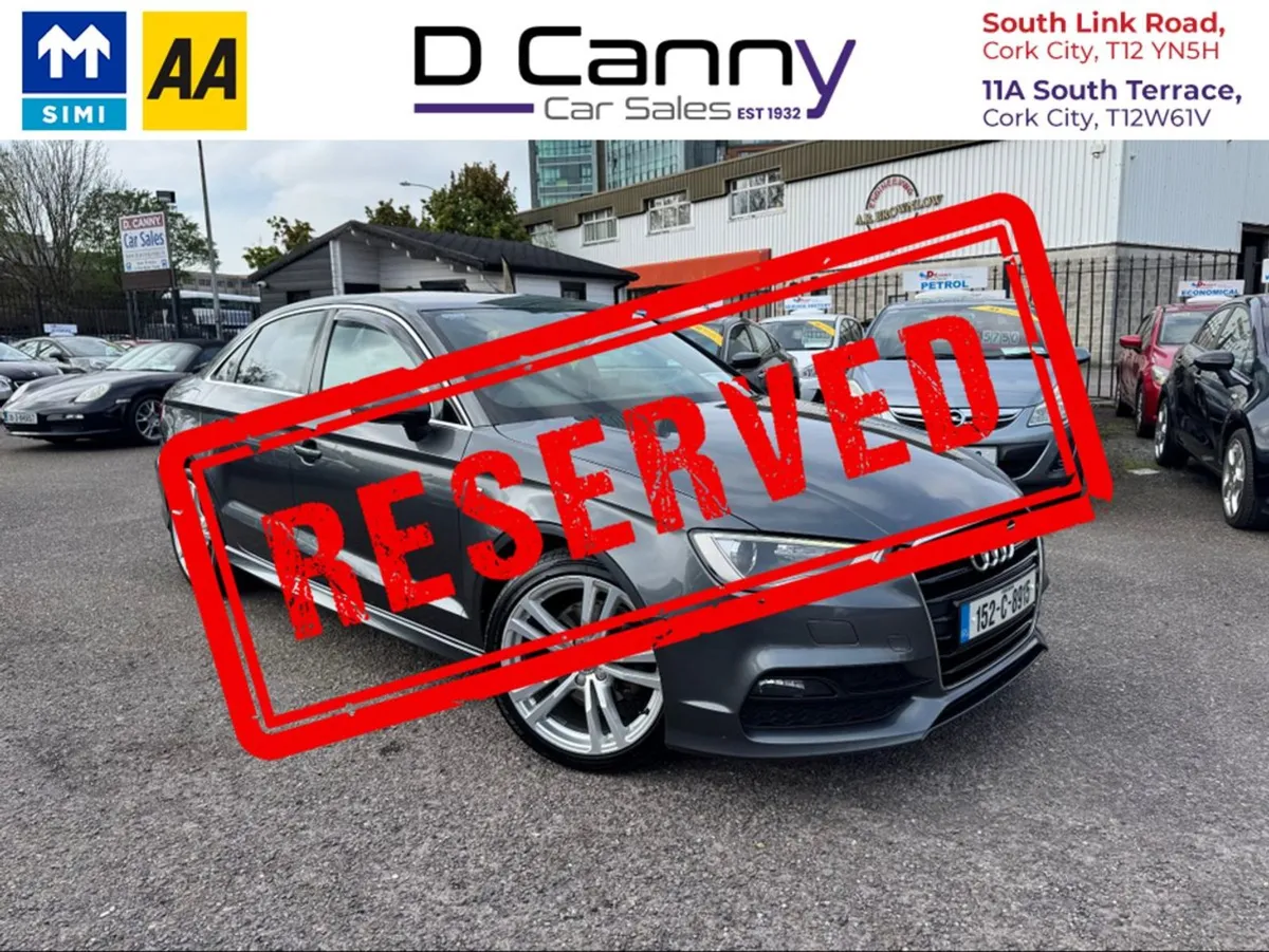 Audi A3 S Line 1.6 TDI 110P Saloon - Image 1
