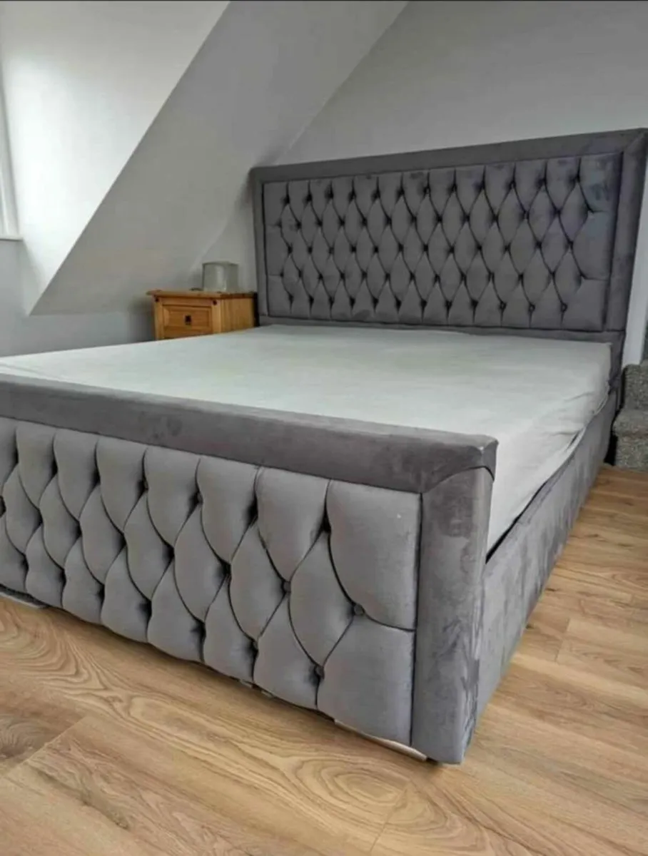 New Ottoman Storage Bed Double 4ft Bed King Bed - Image 4