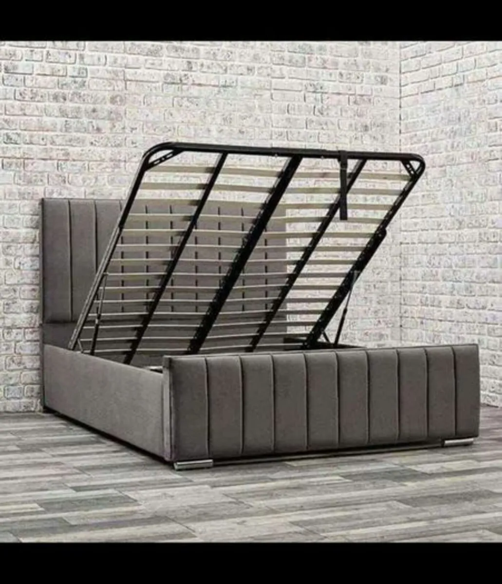New Ottoman Storage Bed Double 4ft Bed King Bed - Image 3