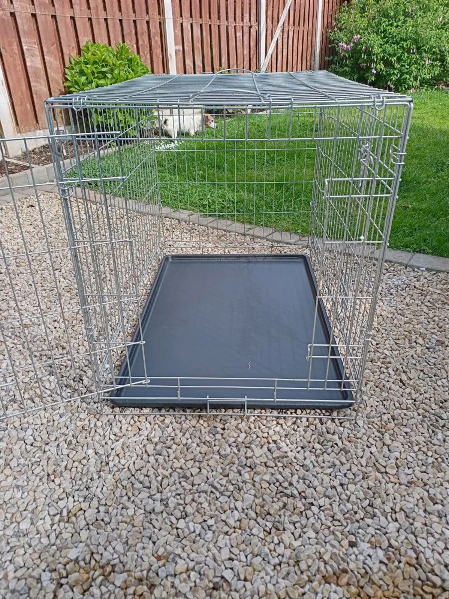 Large dog travel cage. - Image 2