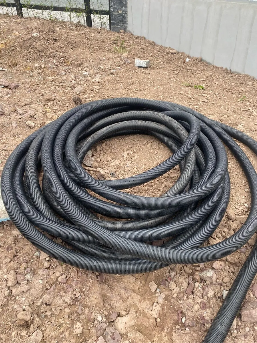 Perforated black coil land drainage 45metres x 70m - Image 1