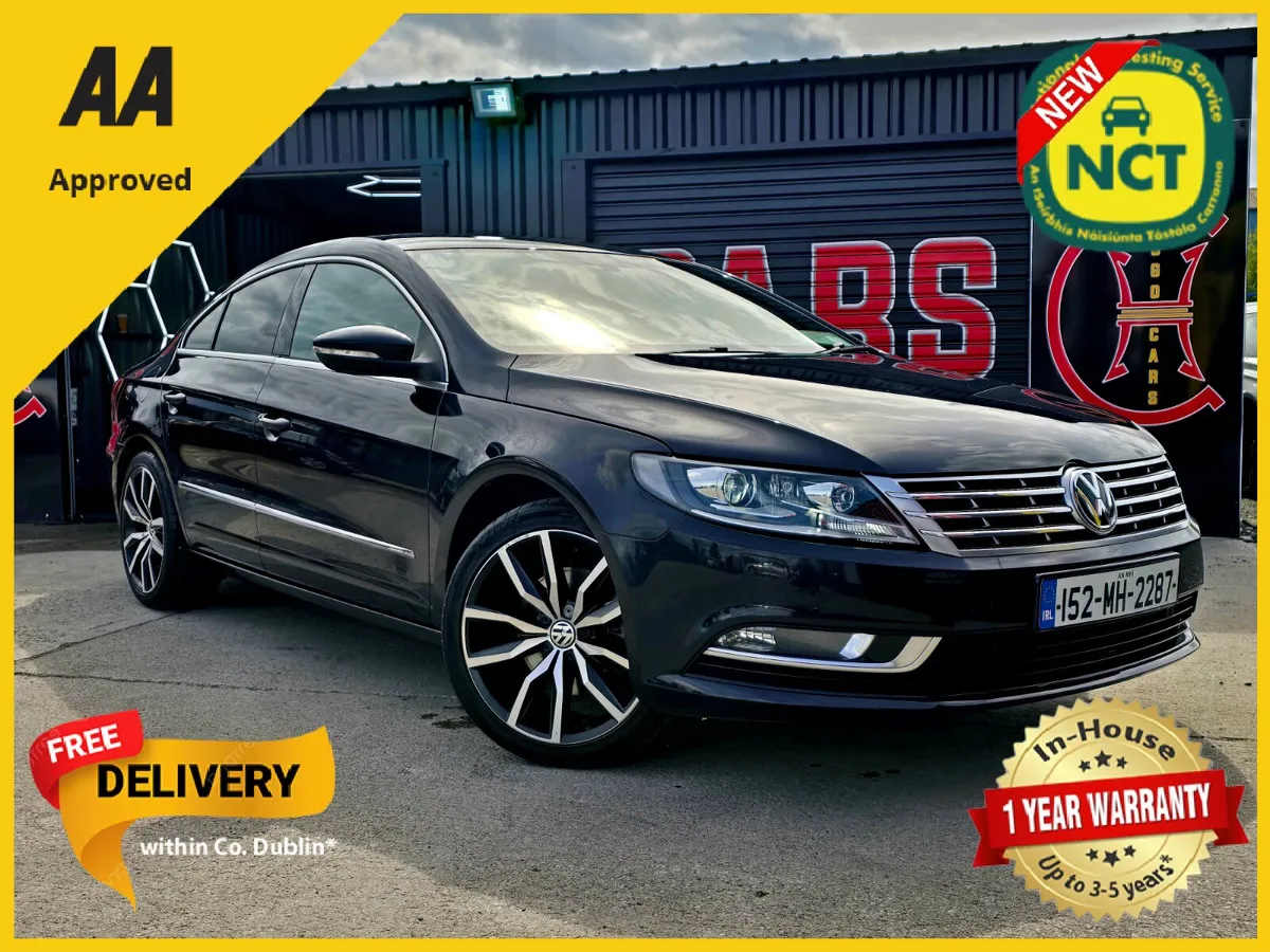 152 Passat CC GT Auto/FSH/High spec/1yr warranty - Image 1