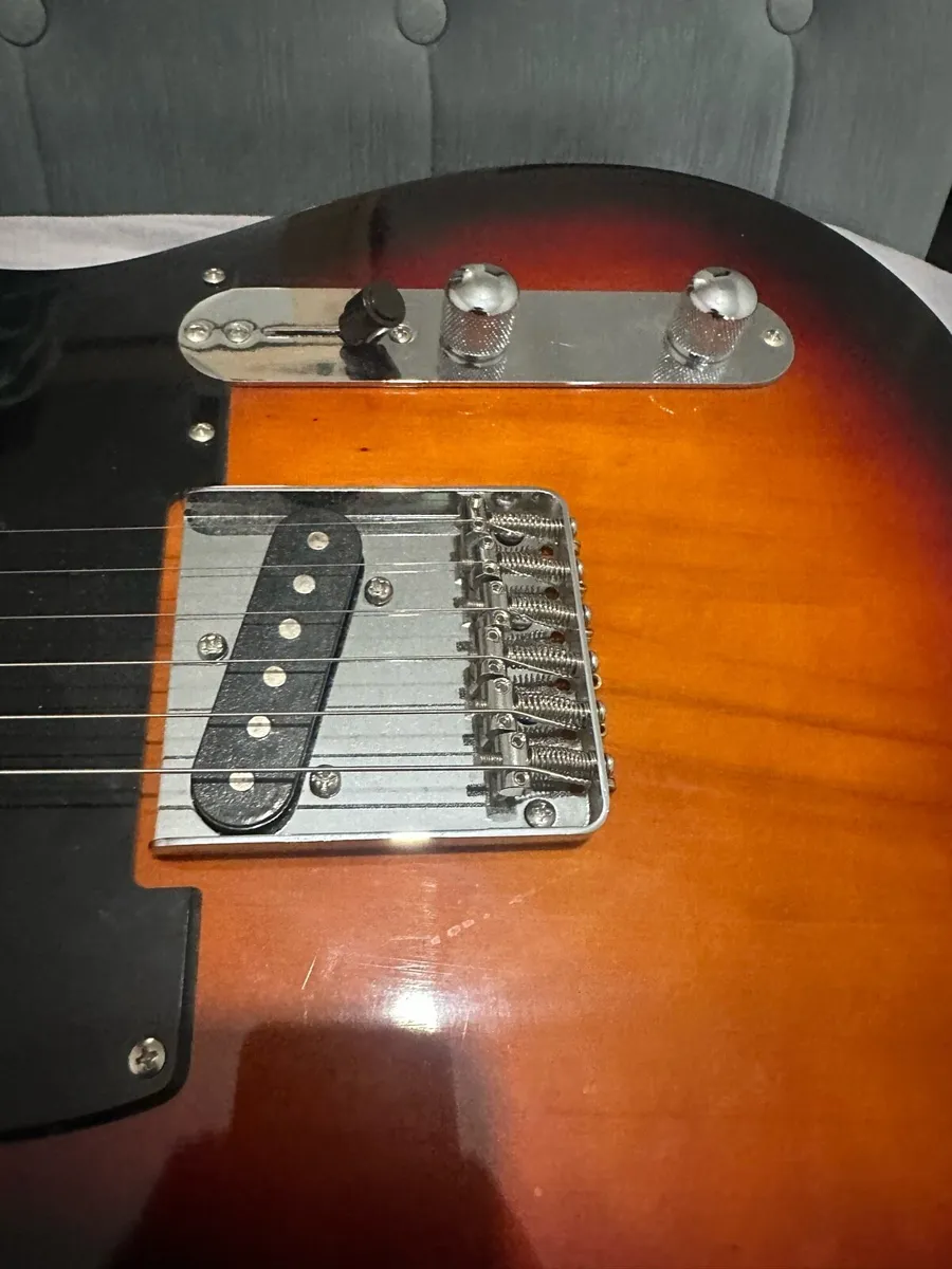 Knoxville Electric Guitar by Gear4music, Sunburst - Image 4
