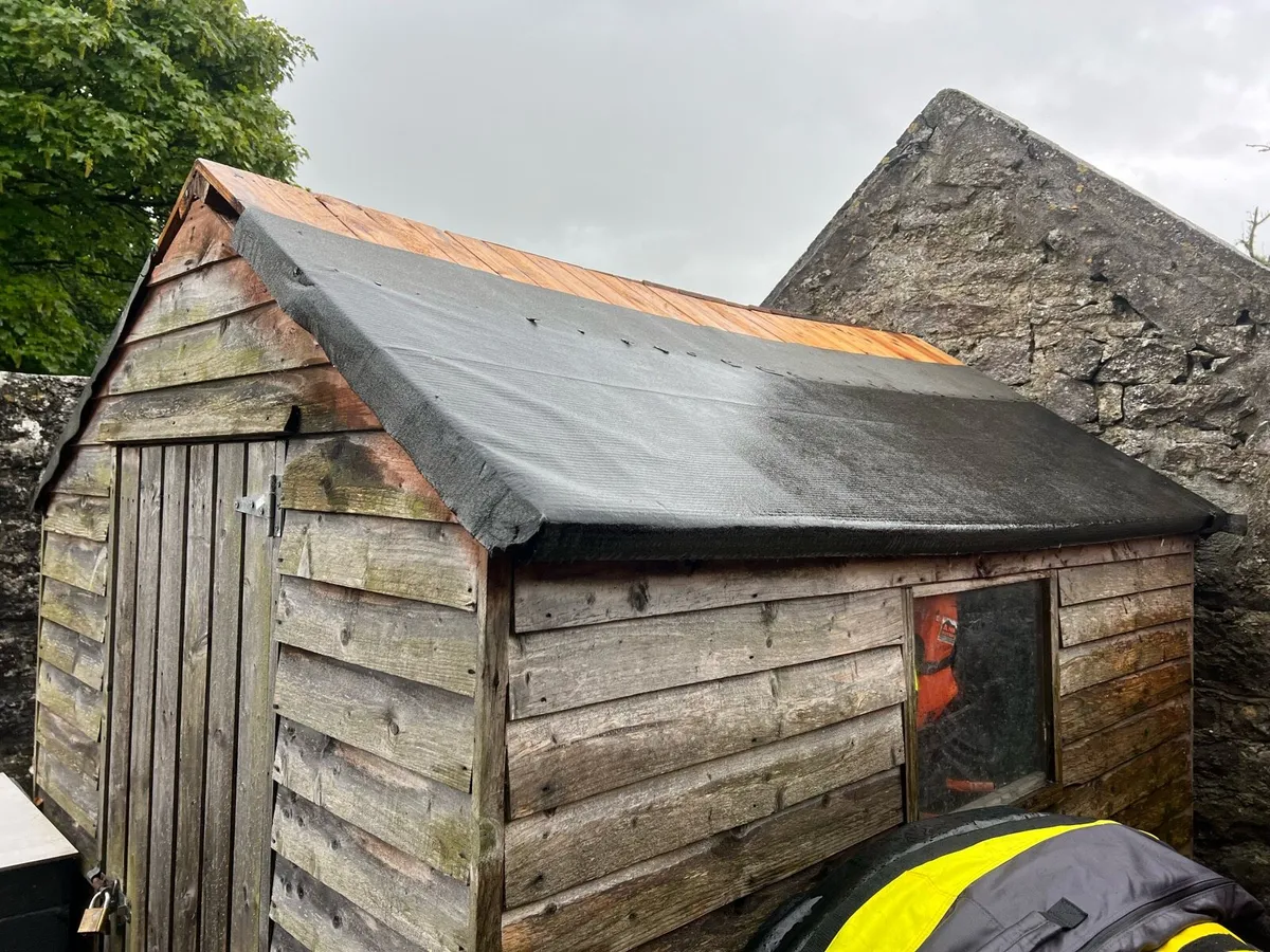 Garden shed, 6ft front, 8ft deep. Used - Image 2