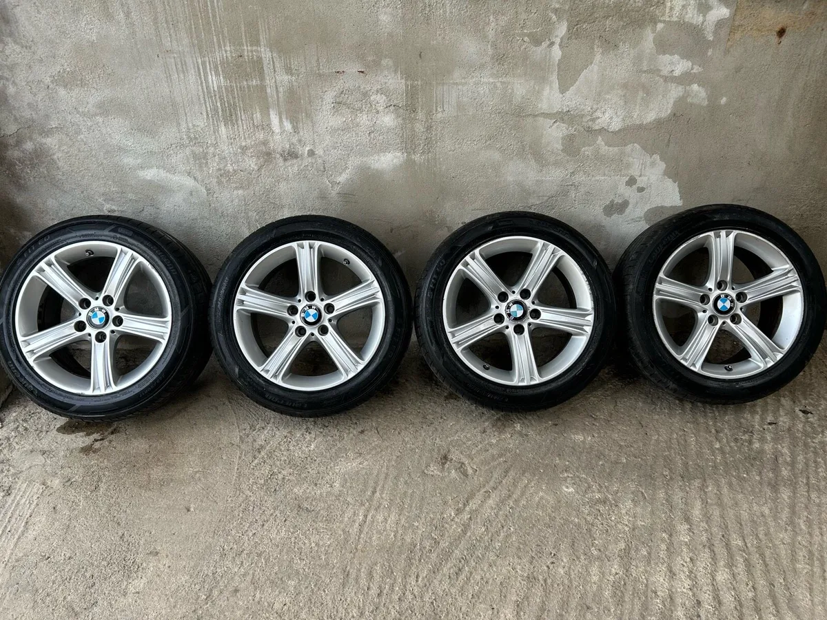 17” BMW 3 SERIES ALLOY WHEELS & TYRES - Image 2