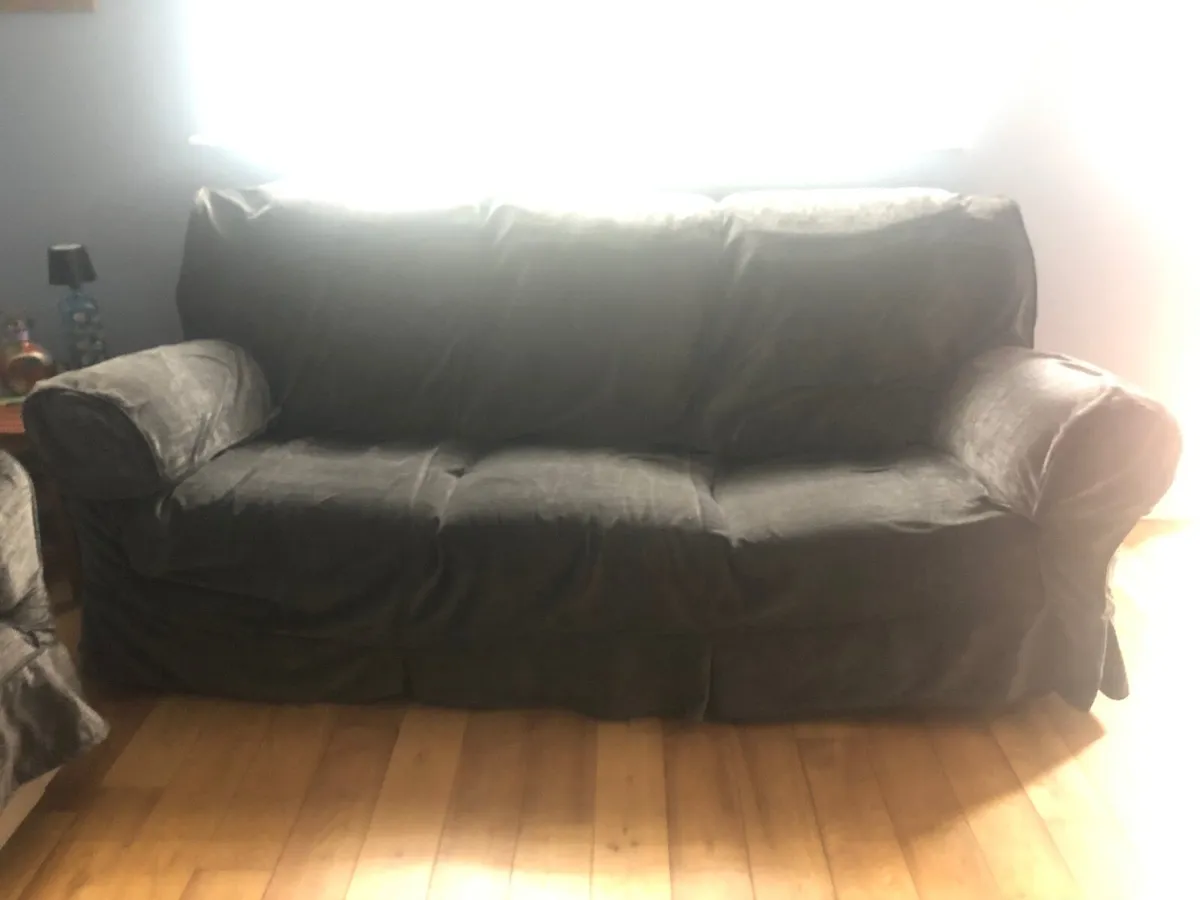 Three Seater Couch and Single Chair - Image 2