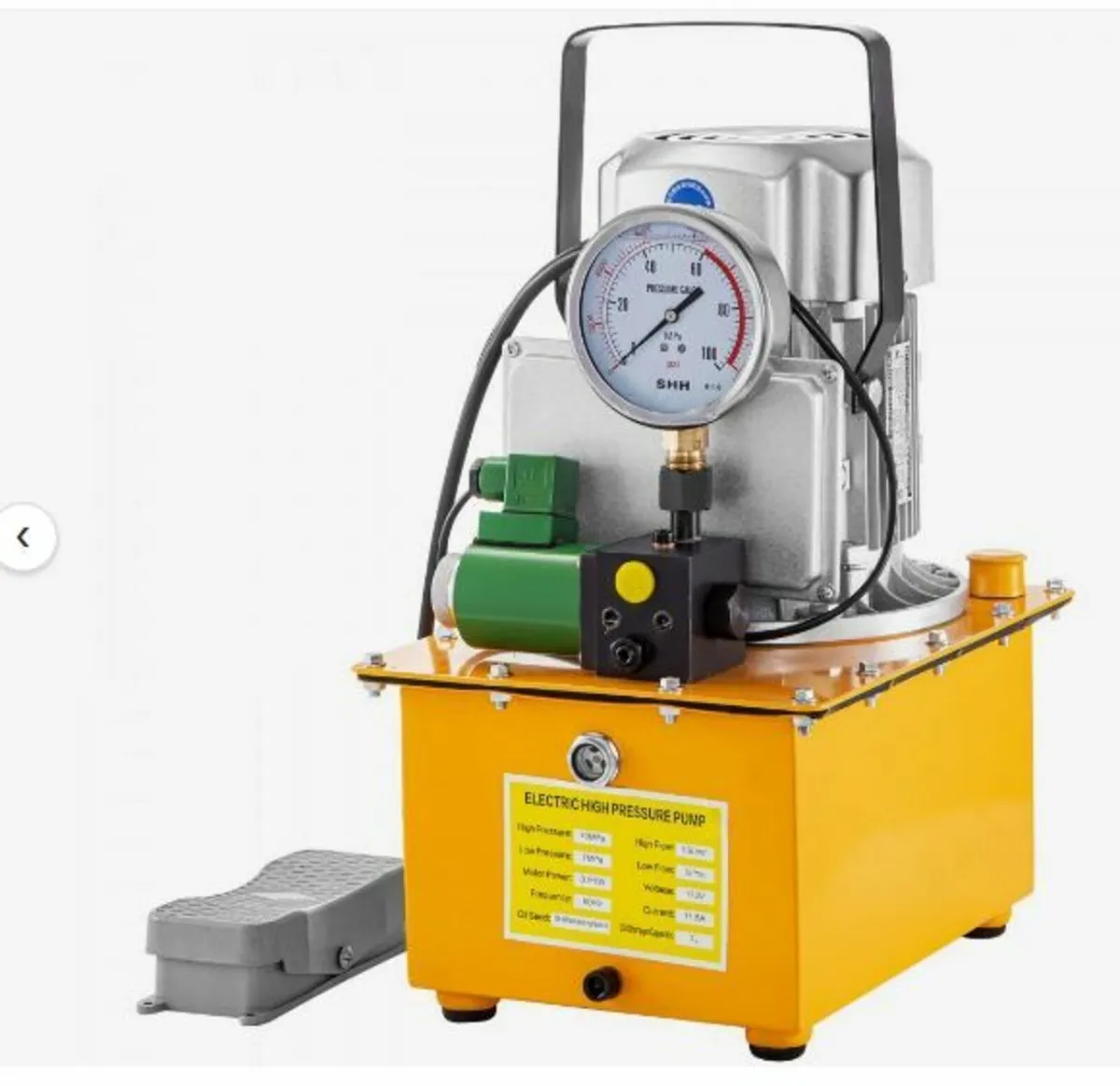 10152 PSI Hydraulic Electric Pump 750W - Image 1
