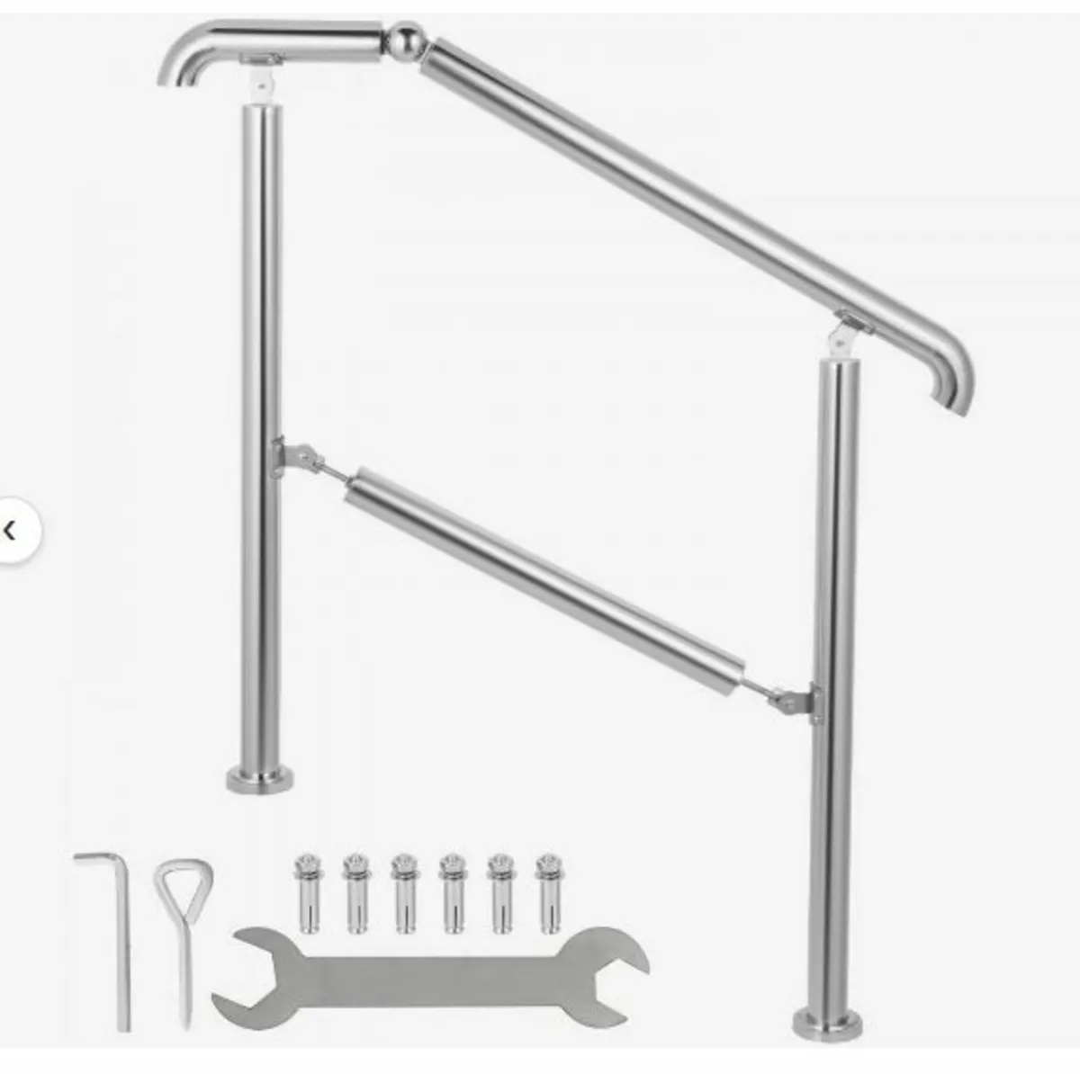 5 Step Railing Stainless Steel - Image 1