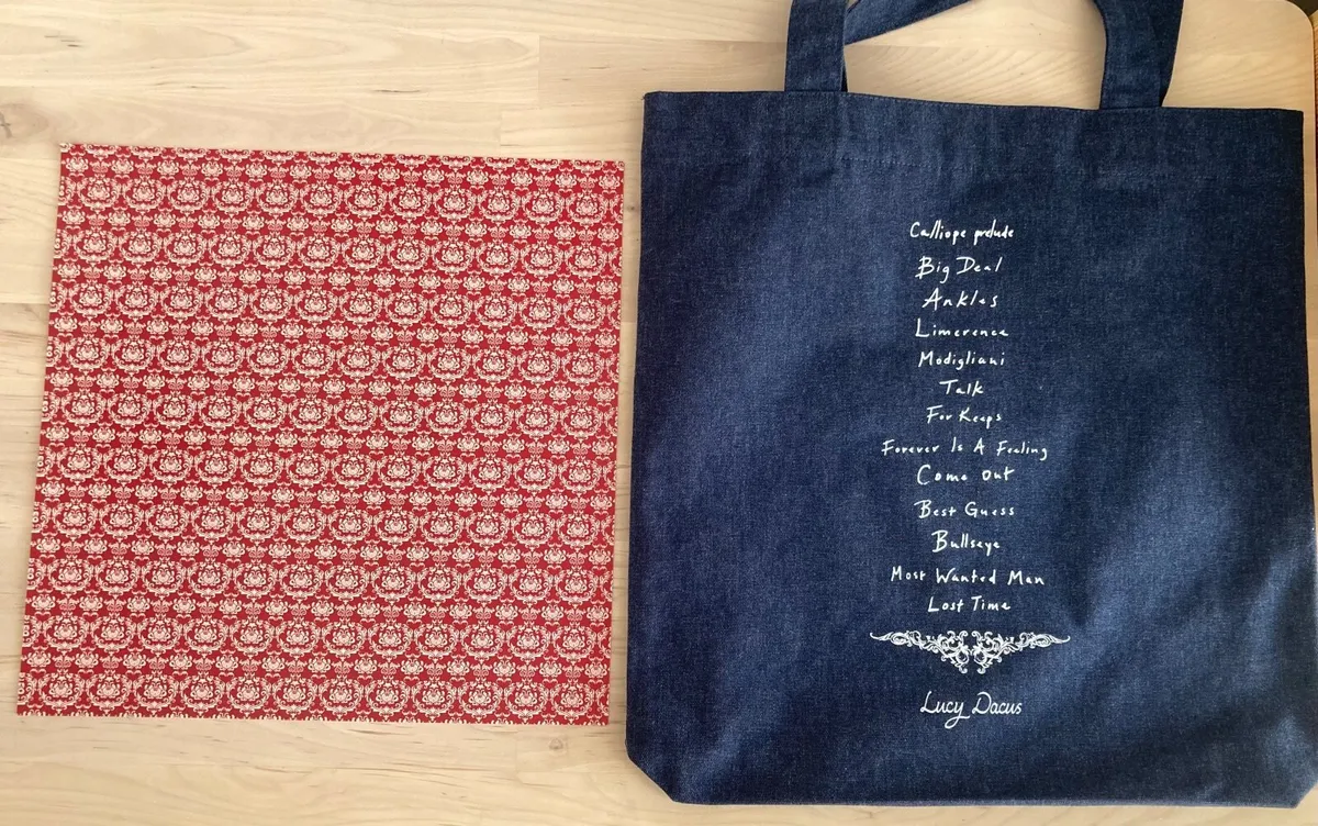 Lucy Dacus Listening Party Lithograph & Tote Bag - Image 2