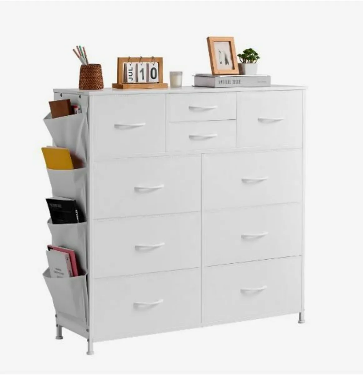10 Drawer Dresser Fabric Storage Drawers - Image 4