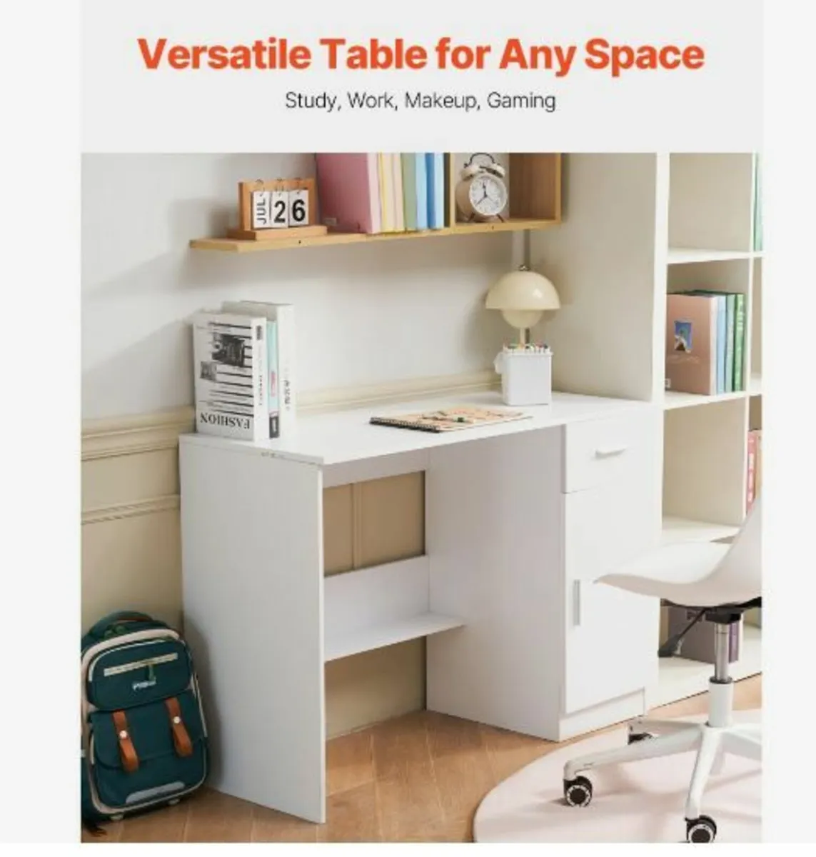 Small Desk with Drawer Kids - Image 3