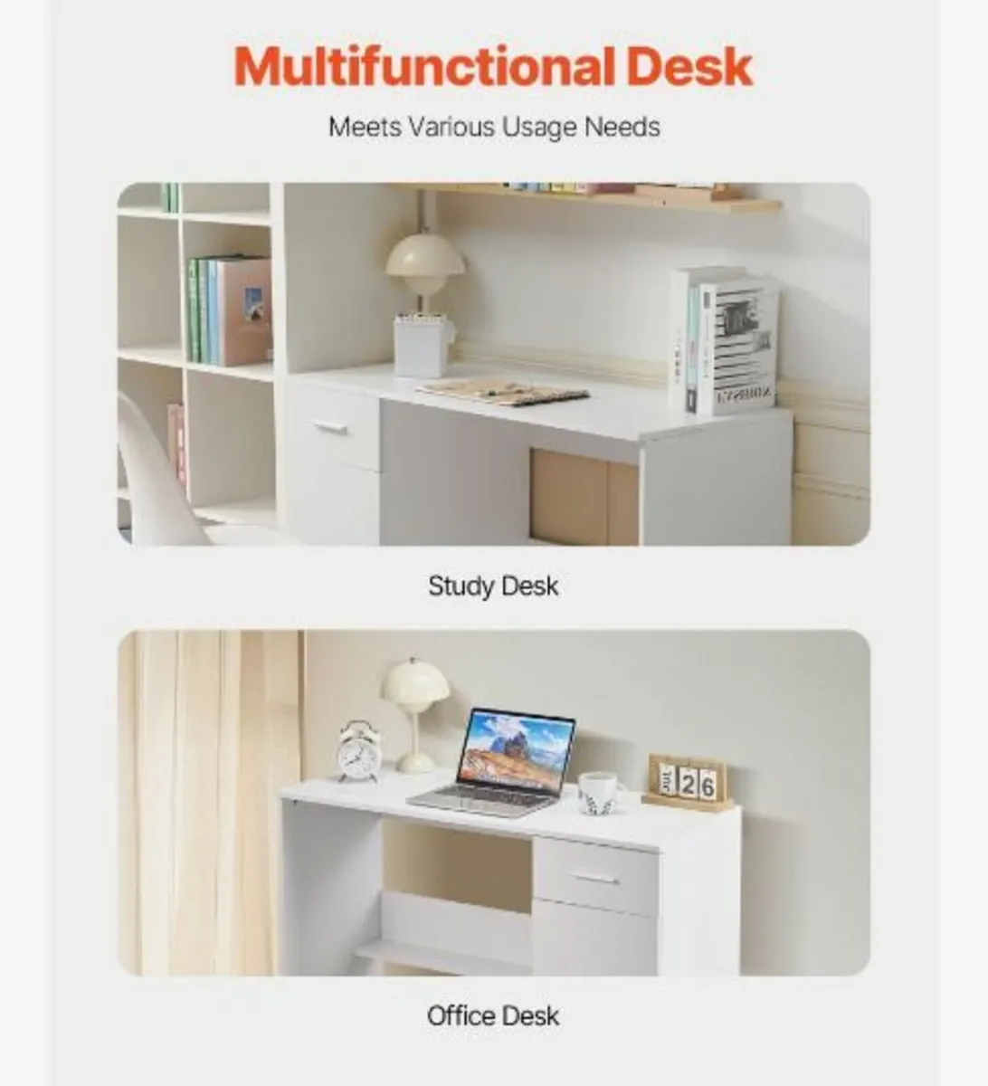 Small Desk with Drawer Kids - Image 4