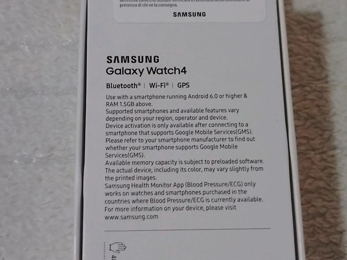 Box only - Samsung Galaxy Watch4 - Image 4