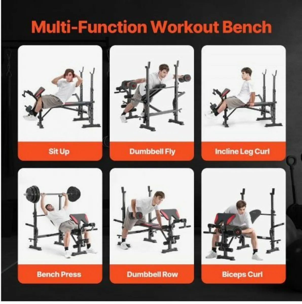 Weight Bench Sit up Bench Home Gym - Image 1