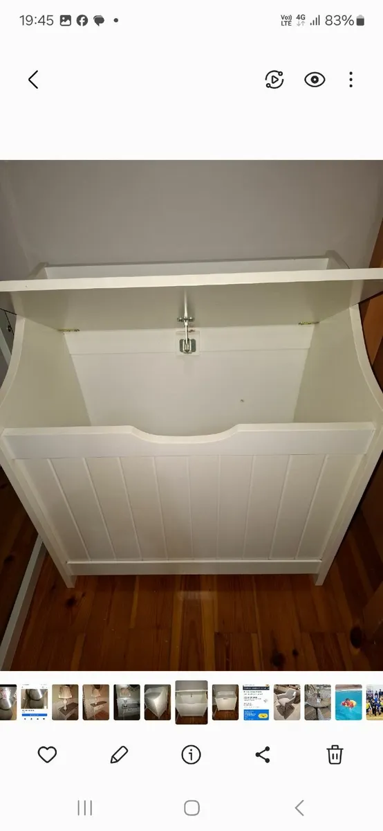 Bathroom laundry cabinet - Image 2